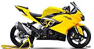 TVS Apache RR 310 rendered in multiple colours