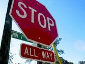 Stop Sign Violation - Running Stop Signs
