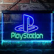 Playstation Game Room Kid Neon-Like LED Sign