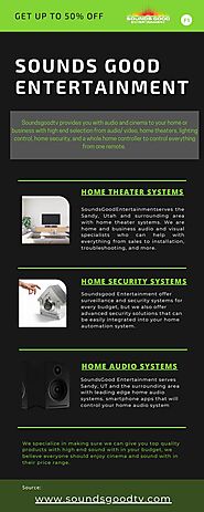 Get Exclusive Home Entertainment Systems Installation Service at Best Price by Sounds Goods Entertainment - Issuu