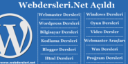 WebDersleri.Net Okuyucuları Blogunuzu Listeye Ekleyin