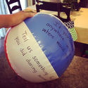 For the Love of Teaching: Monday Made It {Beach Ball Activity & Math About Me}