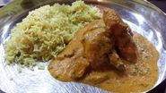 Chicken Korma........Yup, Madras hot!