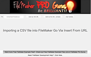 Importing a CSV File into FileMaker Go - FileMakerProGurus