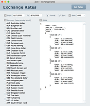 JSON Currency Exchange Rates – FileMakerHacks