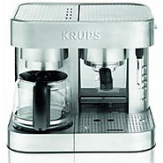 Krups Combination Espresso Machine - Stainless Steel - XP604050 - Kitchen Things
