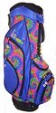 Birdie Babe Kool Karma Blue Tie Dye Womens Hybrid Cart Golf Bag
