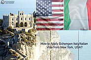 How to Apply Schengen Italy Visa from New York, USA