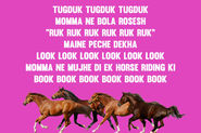 When Maya gifts Rosesh a horse riding book: