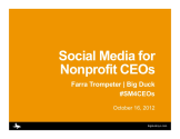 7 -Social Media for Nonprofit CEOs