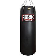 The best: Ringside 100-pound Powerhide Punching Heavy Bag (Soft Filled)