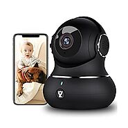 [2021 New] Home Security Camera 1080P Littlelf Indoor WiFi Camera with Phone App for Baby/Pet/Elder, Dog Camera with…...
