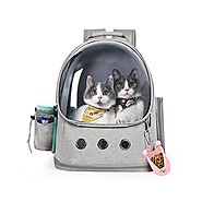 Aoking Cat Backpack Carrier, Pet Backpack Bubble Travel Bag for Small Dogs Puppy Kitten Rabbit Bunny Bookbag Space… –...