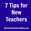 7 Tips for New Teachers