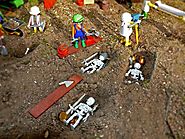 Excavación playmobil