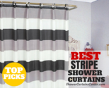 What are the Best Stripe Shower Curtains? * Curtain It!