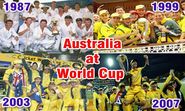 Australia triumphs in 4 ICC Cricket World Cup series