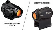 Vortex Crossfire 2.0 MOA vs. Sig Sauer Romeo 5- Which Is The Best Red Dot Sight? - AverageHunter.com