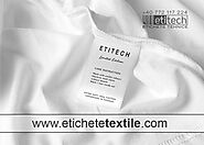 Etichete de compozitie si utilizare pentru industria textila