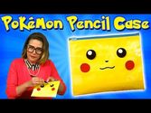 Pokemon DIY Pencil Case - "Back to School" Crafts for Kids