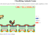 Classifying Animals Game