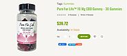 Pure For Life™ 10 mg CBD Gummy - 30 gummies