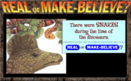 Dinosaurs- Real or Make Believe?