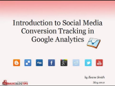 Resource: Track Social Media Conversions in Google Analytics
