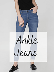 Buy Best Ankle Jeans for Girls and Ladies in India