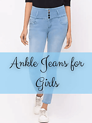 Buy Ankle Jeans for Girls and Ladies in India
