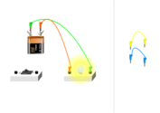 Simple circuit - Loop - Electricity - SIMULATION | Interactive flash animation to learn vocabulary like connecting wi...