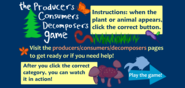 Producers, Consumers, Decomposers Game