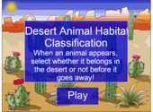 Desert Animal Habitat Classification