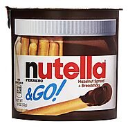 Best Nutella In India | Nutella & Go Hazelnut Spread & Malted Bread Sticks-52g | Snack Zack