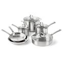 Calphalon Classic Stainless Cookware, Set, 10-Piece