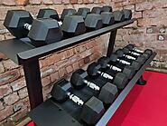 Buy Rubber Hex Dumbbells UK | Super Strong Fitness