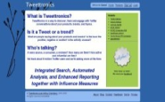 Tweettronics - Brand Tracking, Analytics, Influence