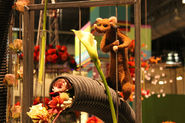 Look out for details all over the place, like this little guy in the Ratatouille exhibit