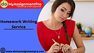 Get the Homework Writing Service by the experts