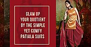 Glam up your quotient by the simple yet comfy Patiala suits
