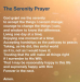 The Serenity Prayer - God Grant Me The Serenity