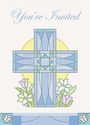 Blue Cross Communion Invites