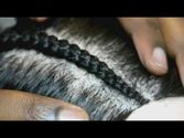 How to create a Cornrow hair style using Ghana hair braiding techniques