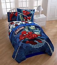 MARVEL Spider Man Comforter Set, Full
