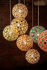The Glow-in-the-dark Coral Sculptural Pendant Lights