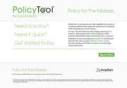 PolicyTool for Social Media