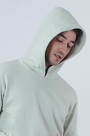 The Mineral Grey Hoodie for Men - Beyours - Order Online