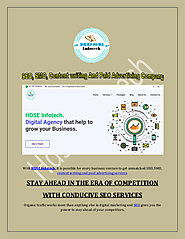 SEO, SMO, Content writing And Paid Advertising Company