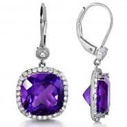 Amazingly beautiful black dangle diamond earrings for women