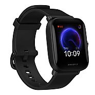 Amazon.in: Buy Amazfit Bip U Smart Watch, SpO2 & Stress Monitor, 1.43 inch (3.6 cm) HD Color Display, 60+ Sports Mode...